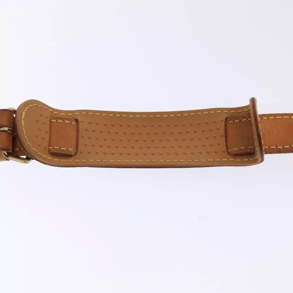 LOUIS VUITTON Adjustable Shoulder Strap Leather 31.5""-38.2"" Beige Auth 89208 - Picture 10 of 13